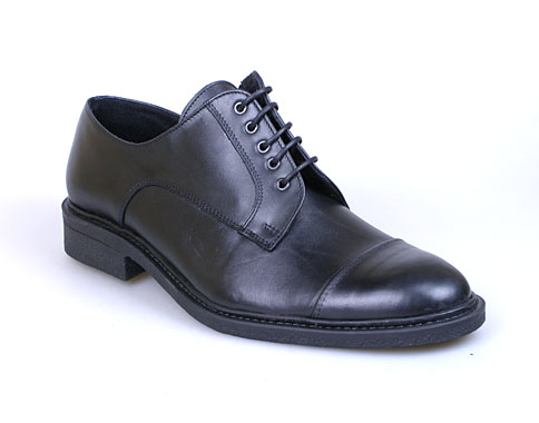 Класически модел мъжки ежедневни обувки с връзки, произведени в България 1004ch